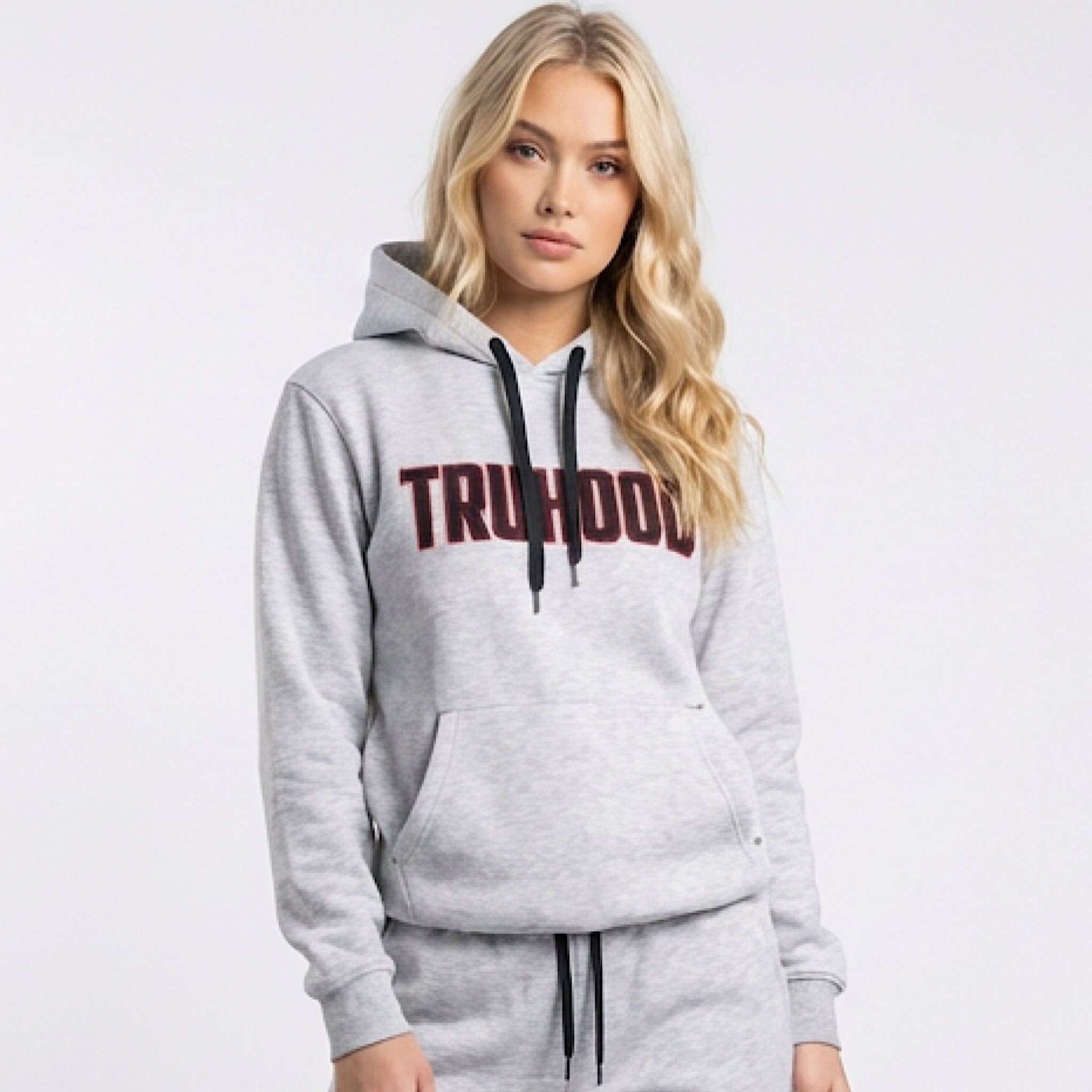Light Grey Tru Woman Tracksuit Set