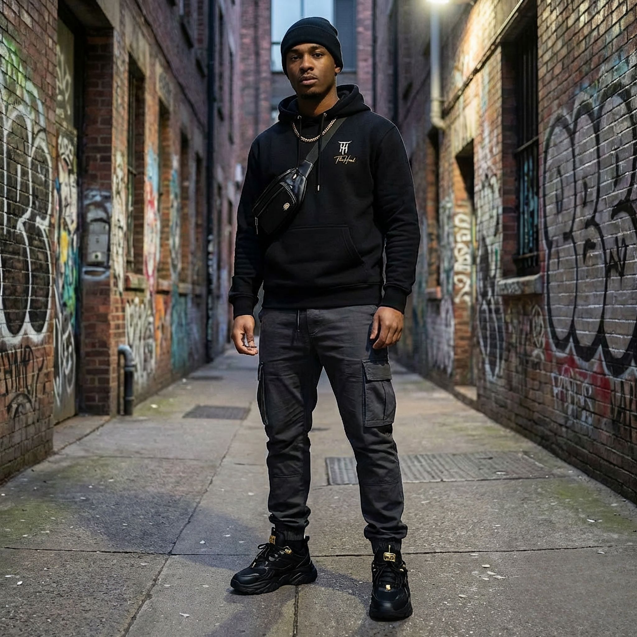 Original Black Tru Man Hoodie