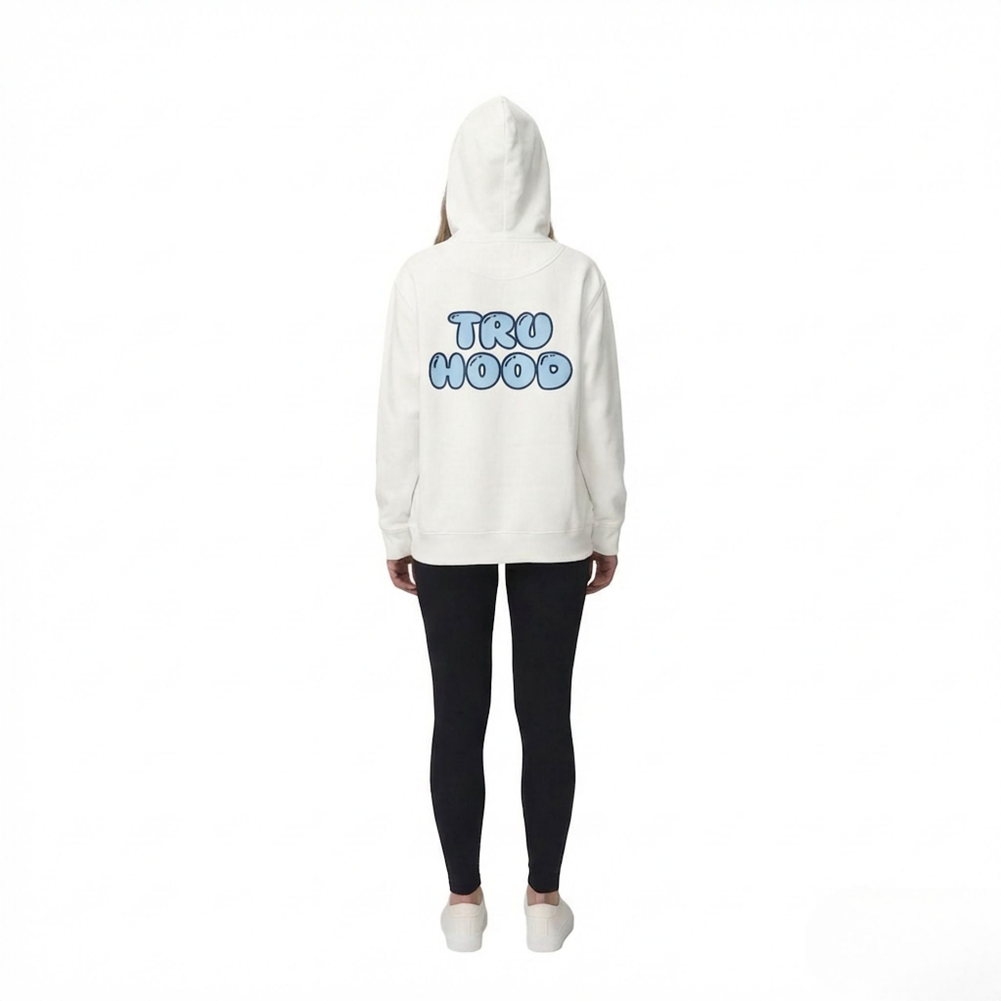 Ivory Tru Woman Oversize Hoodie