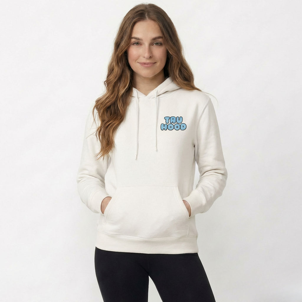 Ivory Tru Woman Oversize Hoodie