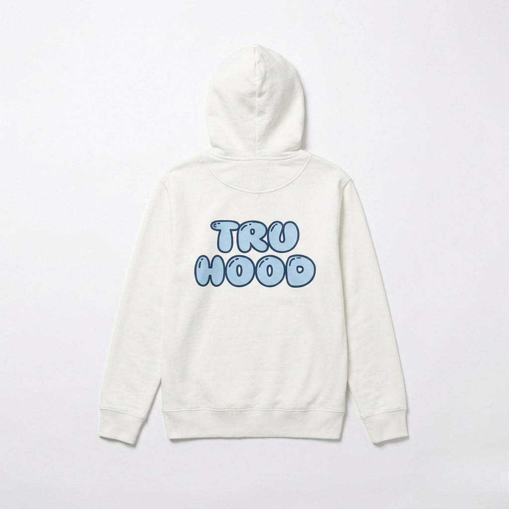 Ivory Tru Woman Oversize Hoodie