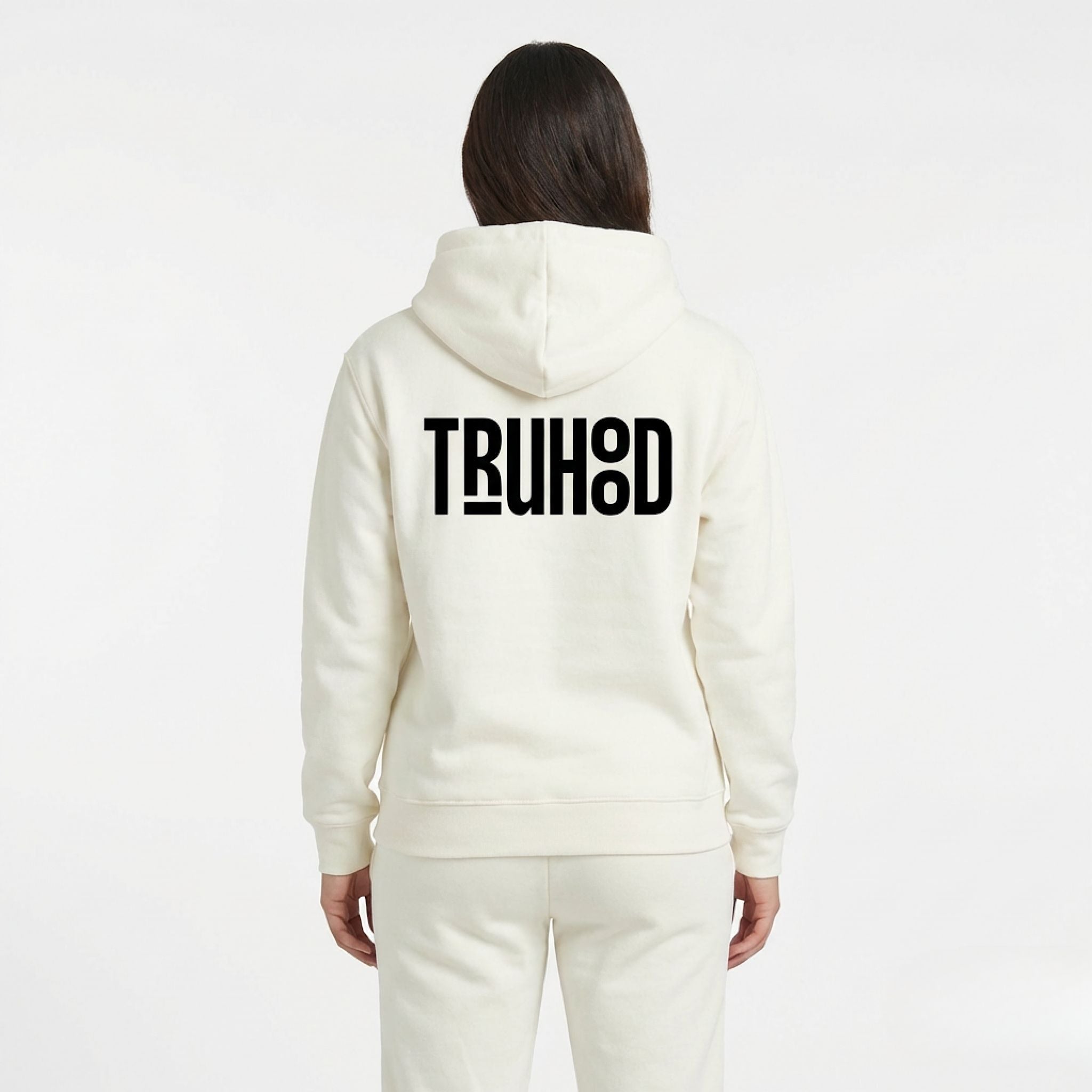 Ivory Tru Woman Full Zip Tracksuit Set