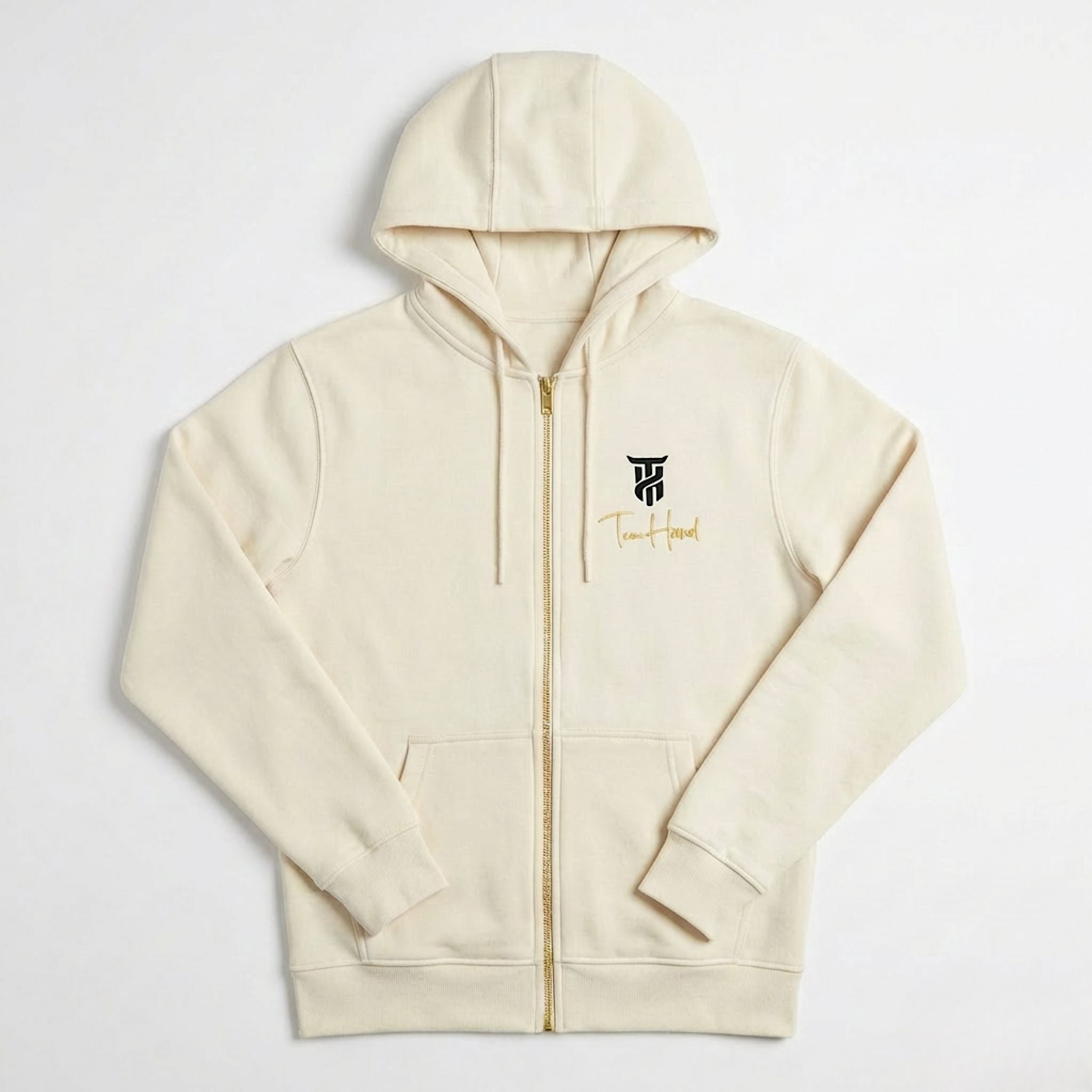 Ivory Tru Woman Full Zip Hoodie