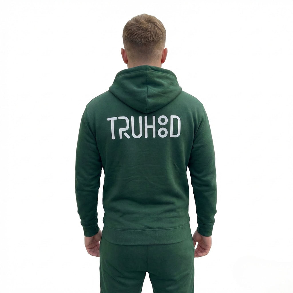 Forest Green Tru Man Full Zip Hoodie