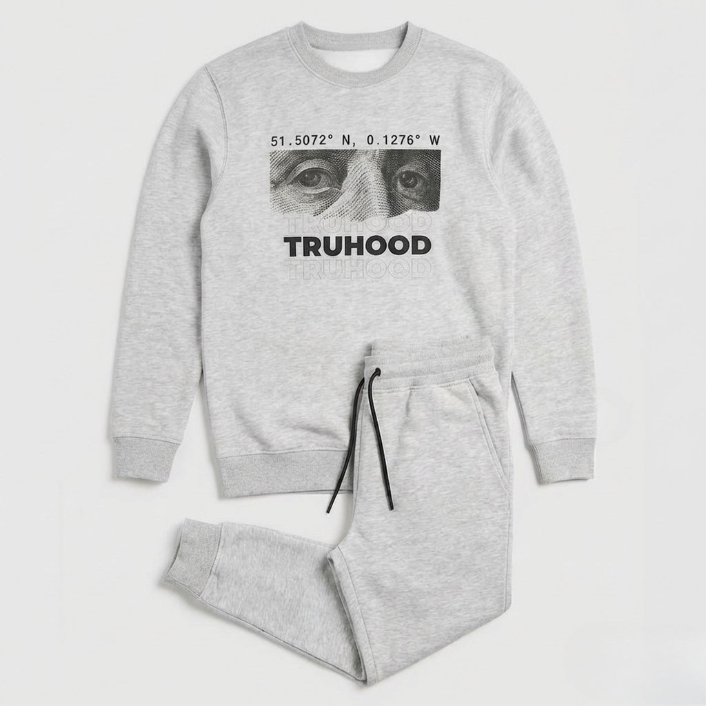 Light Grey Tru Woman Sweatsuit Set