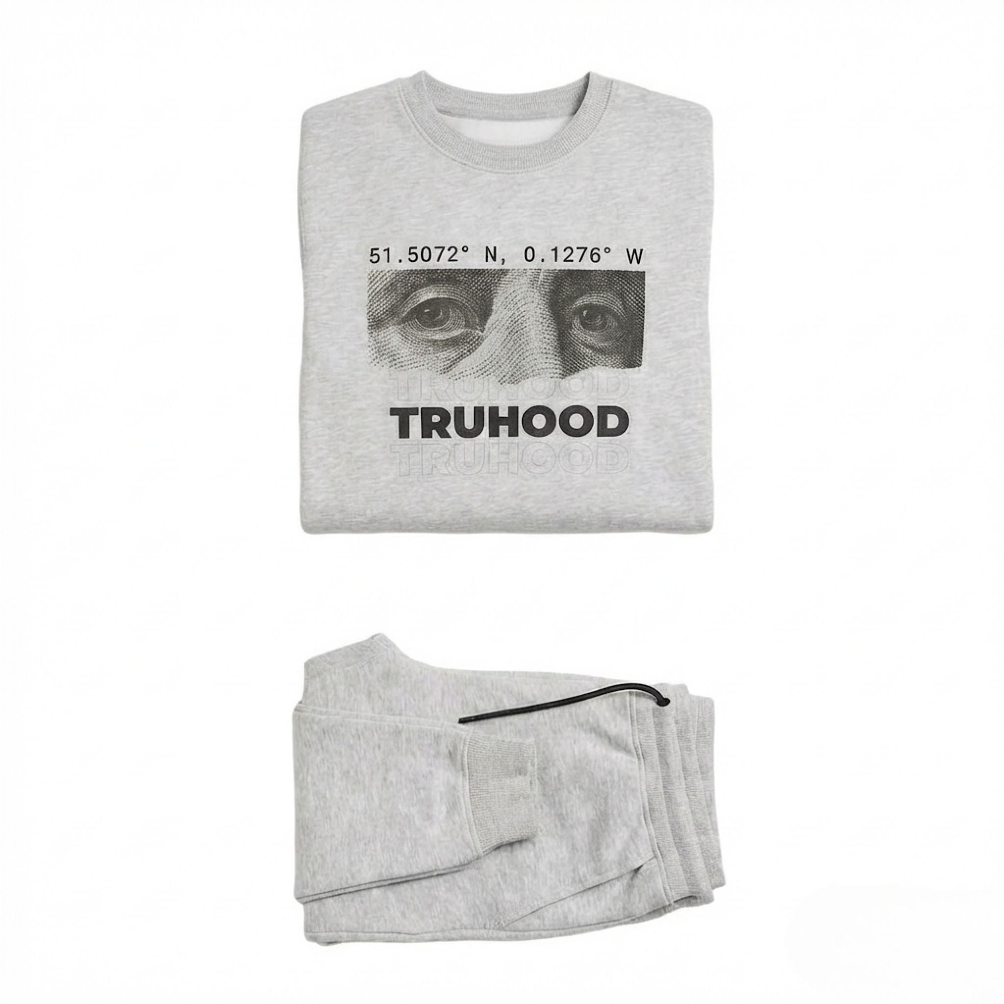 Light Grey Tru Woman Sweatsuit Set