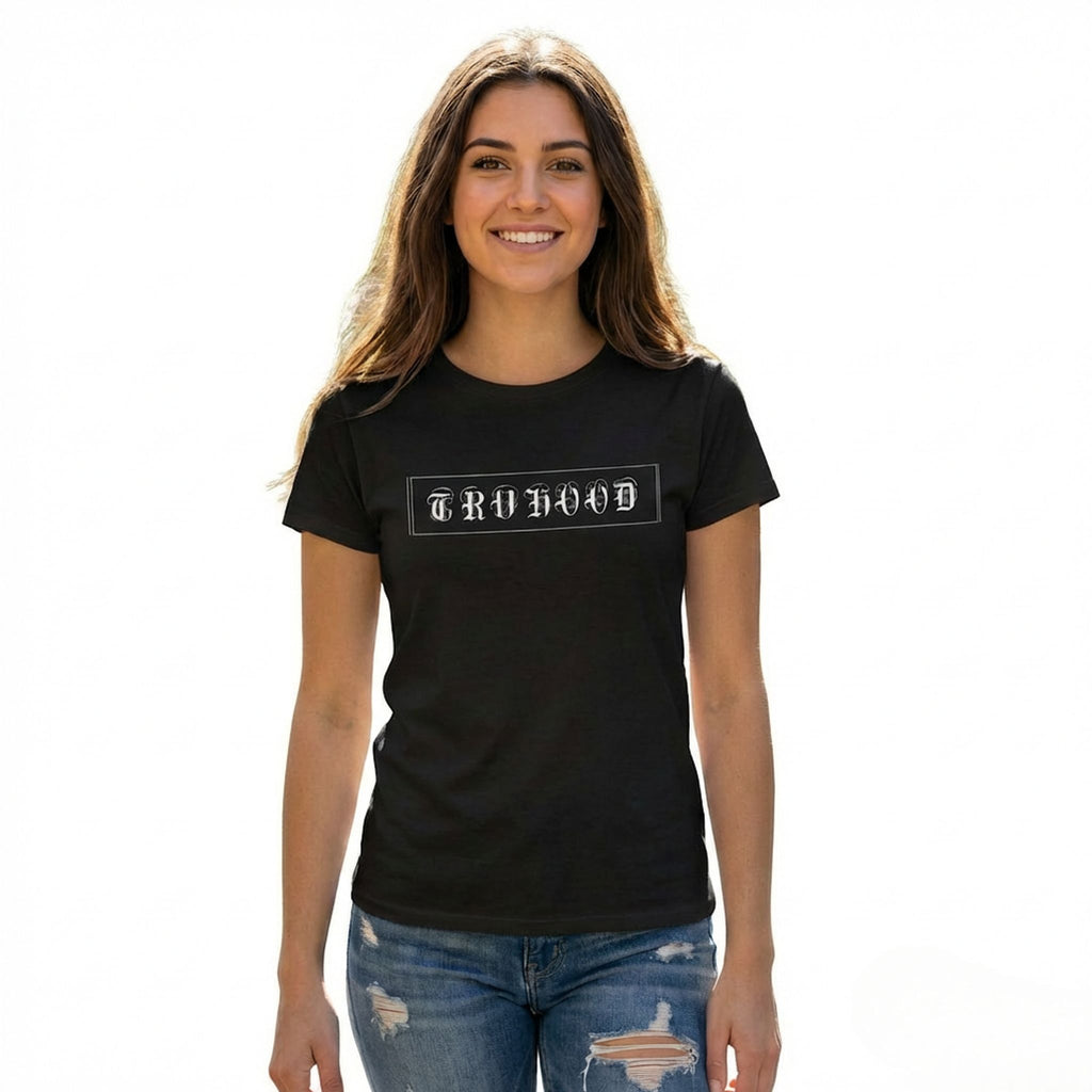 Black & Grey Tru Woman T-Shirt Pack Of 2