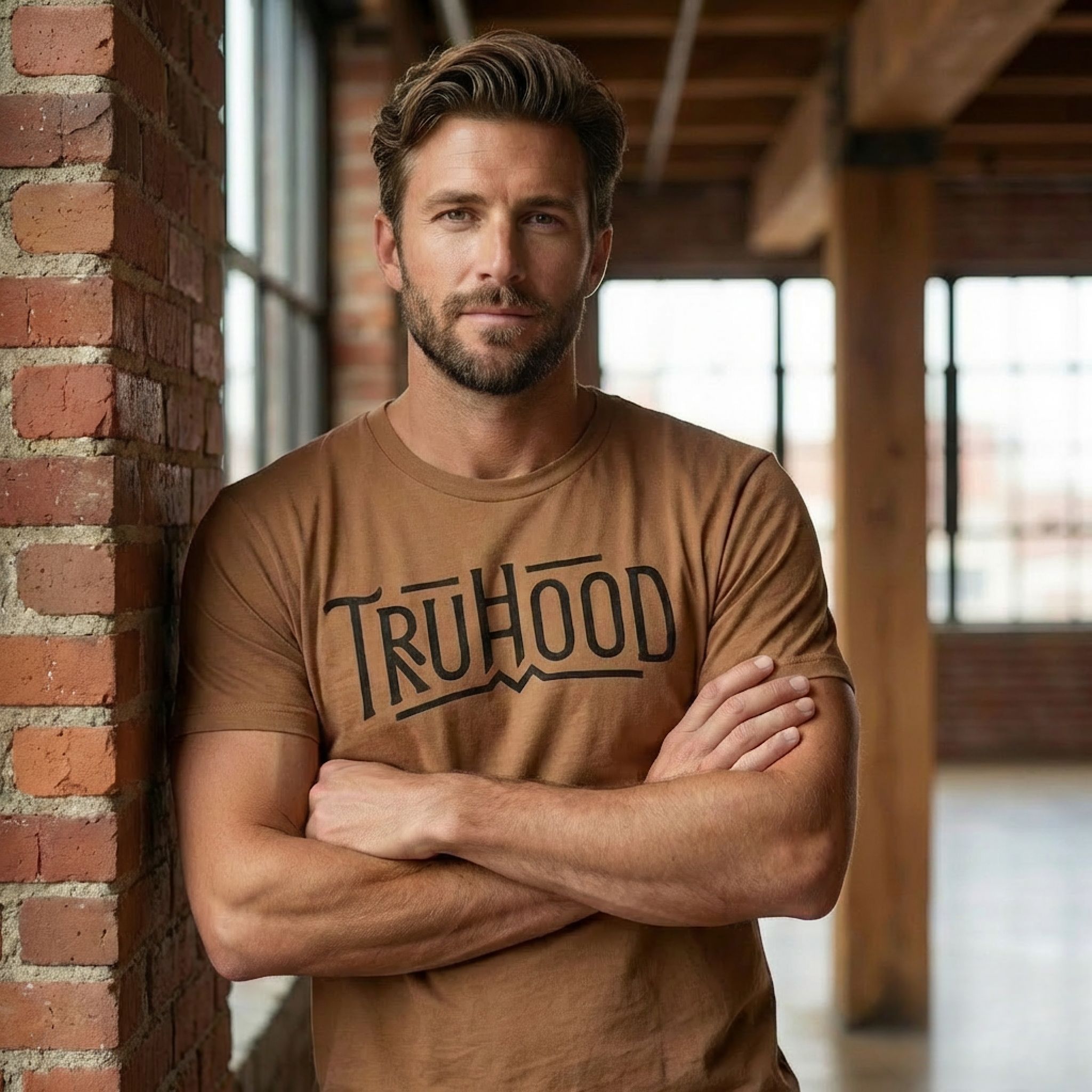 Light Brown Tru Man T-Shirt