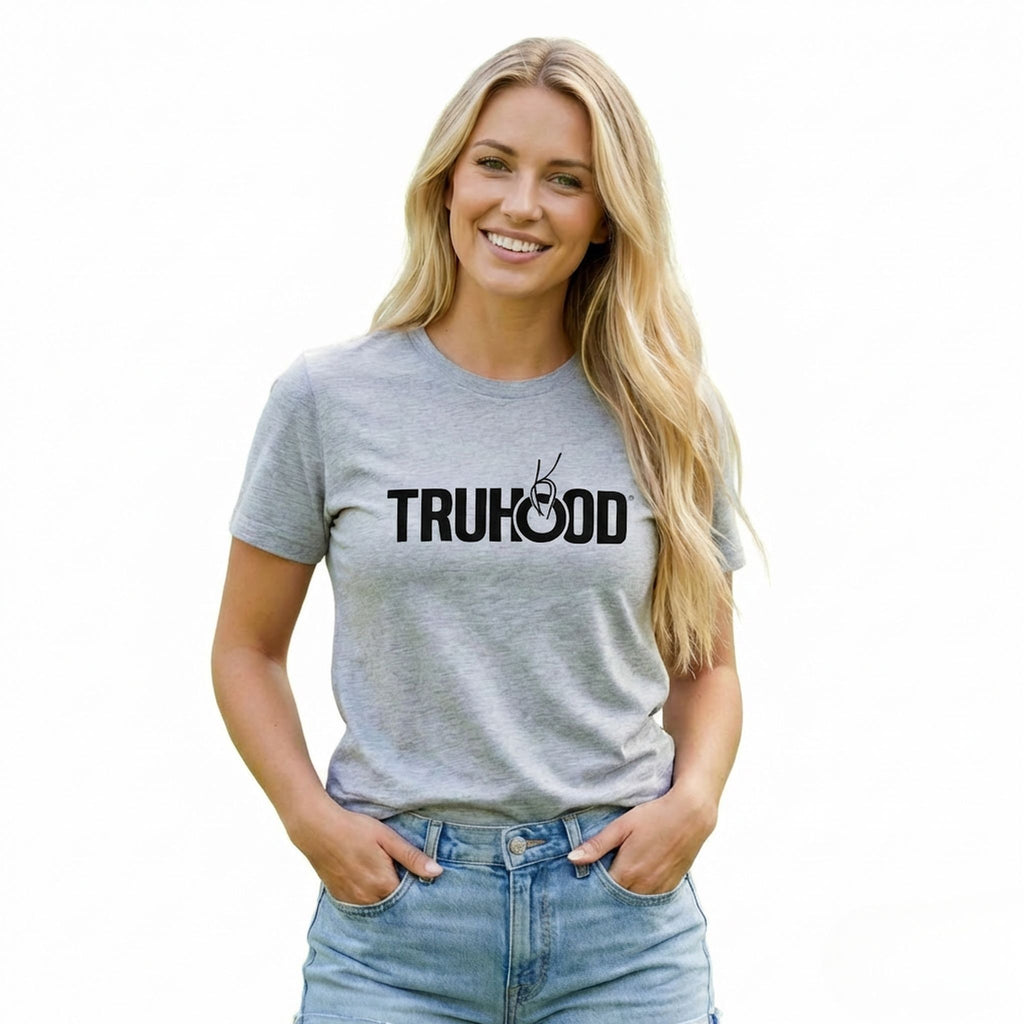 Black & Grey Tru Woman T-Shirt Pack Of 2