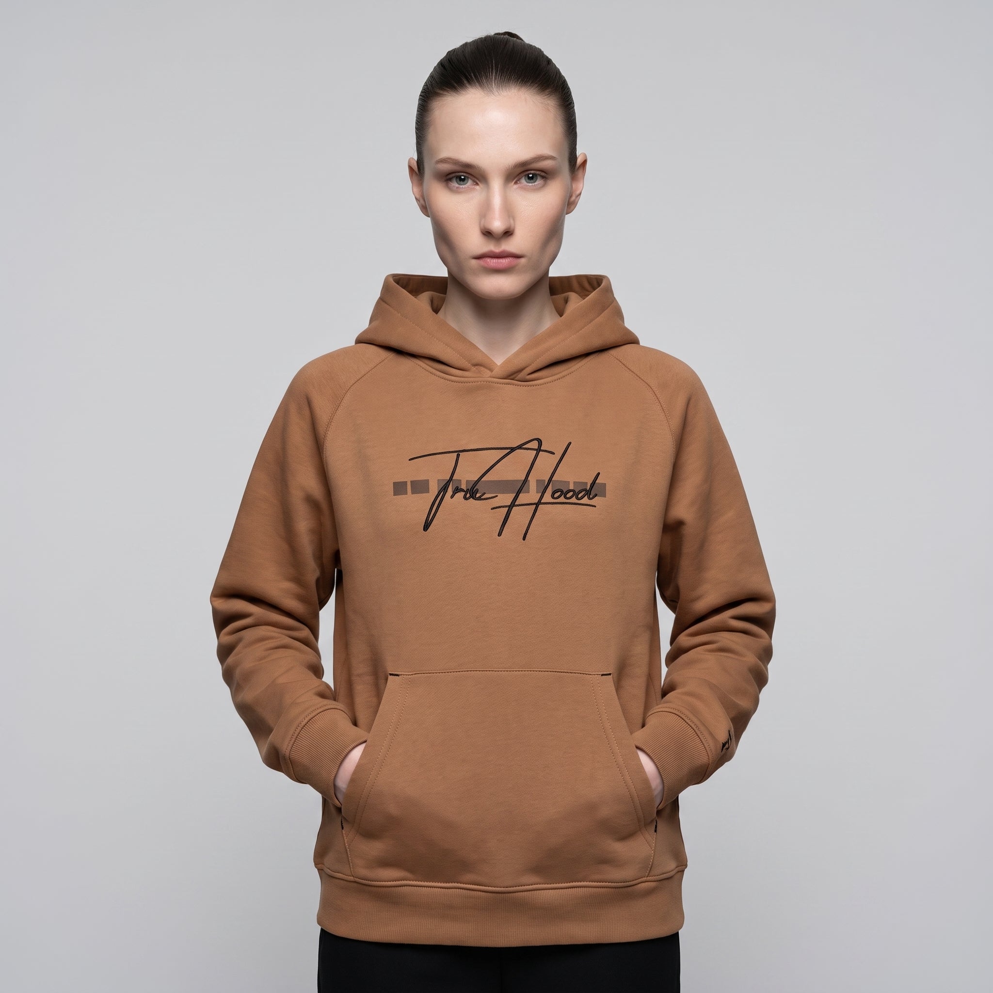 Light Brown Tru Woman Hoodie