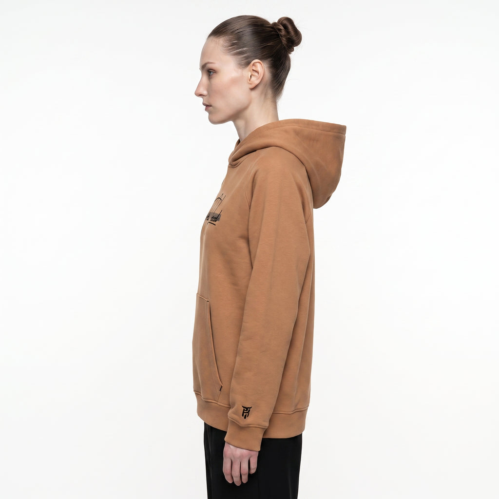 Light Brown Tru Woman Hoodie