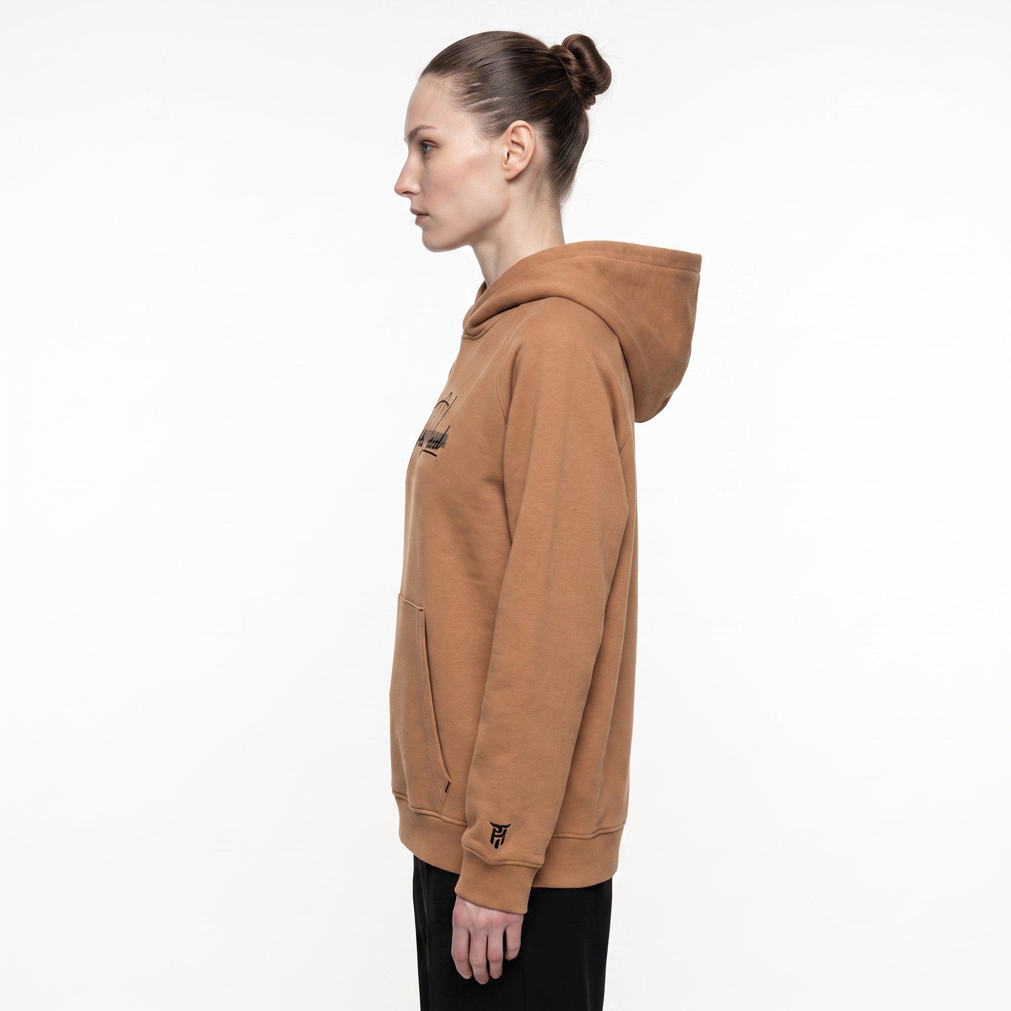 Light Brown Tru Woman Hoodie