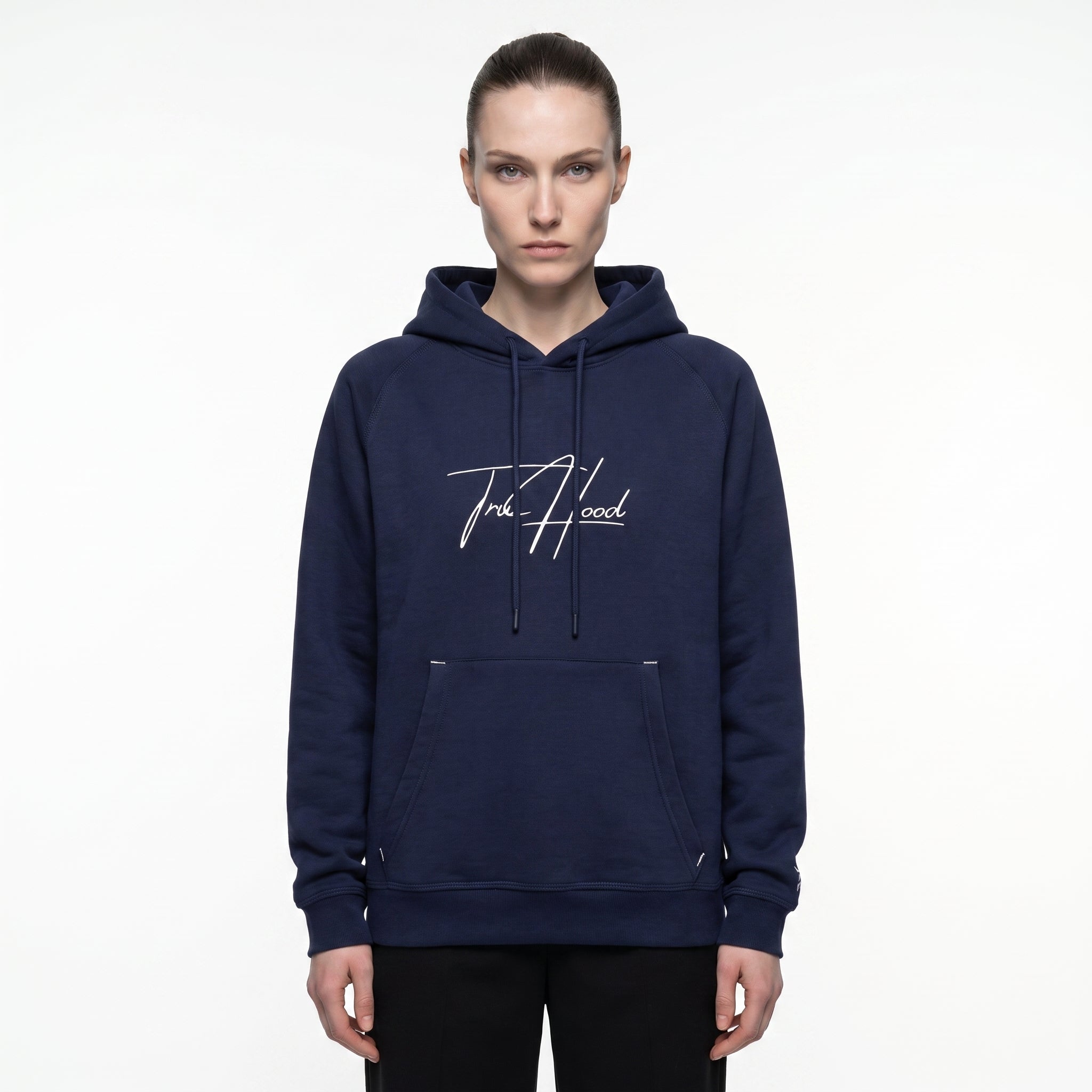 Navy Tru Women Hoodie