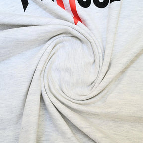 Men's Grey T-Shirt 2 - Pack | Black & Red Print Designs | Organic Cotton Comfort