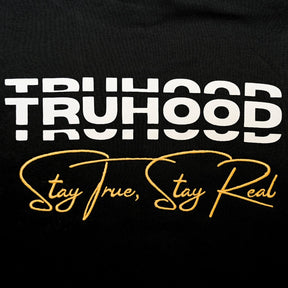 Premium Black Hoodie: Embroidered OG Design with Screen Print | Men's Streetwear