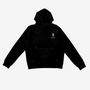 Premium Black Hoodie: Embroidered OG Design with Screen Print | Men's Streetwear
