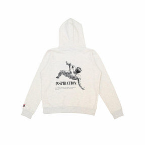 Premium Men's Grey & White Hoodie Tracksuit Set | Light, Dark, Charcoal Options | OG Embroidery
