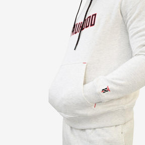 Premium Men's Grey & White Hoodie Tracksuit Set | Light, Dark, Charcoal Options | OG Embroidery