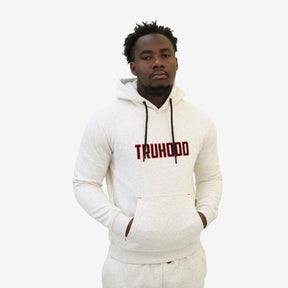 Premium Men's Grey & White Hoodie Tracksuit Set | Light, Dark, Charcoal Options | OG Embroidery