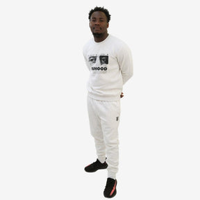 Premium Men's Grey/White Sweatshirt Tracksuit Set | Light & Dark Options | OG High Density Print