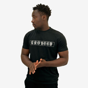 Premium Men's Plain Printed Black T-Shirt | Versatile Black Tee for Men & Boys